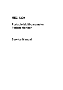 mindray mec-1200 monitor