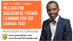 Pillars for Successful French Learning for TEF Canada