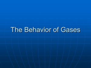 behavior of gases core