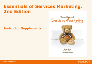 Service Marketing-Chapter1
