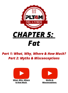 Chapter 5   Fat   Nutrition 101   PLT4M   1  (1)