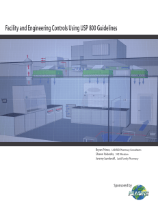 Facility and Engineering Controls Using USP 800 Guidelines HVAC