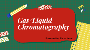 Gas-liquid Chromatography