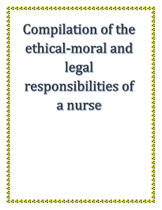 Compilation of Laws in nursing