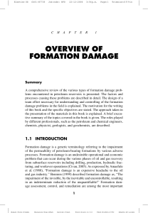 formation damage