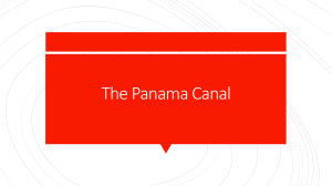 panama canal powerpoint slides
