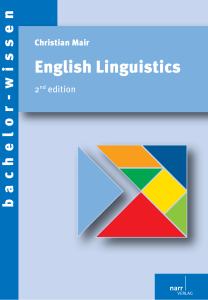 English Linguistics - Christian mair 2nd edition (2)
