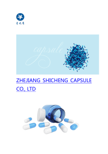 Zhejiang Shicheng Capsule