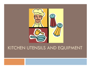 Kitchen Utensils PPT