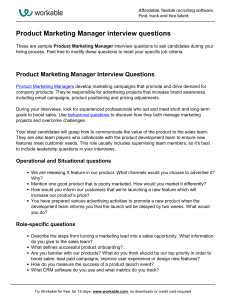 product-marketing-manager-interview-questions