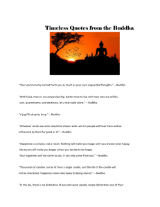Timeless Quotes from the Buddha
