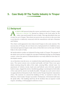 Industrial ecology chapter05 Tirupur