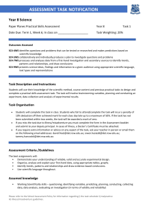2018 - Paper planes Skills Assessment - Task noticiation