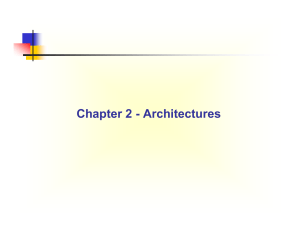 Chapter 2-Architectures