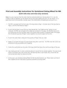 Print and Assembly Instructions for Gestational Dating Wheel for MA