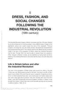 Dress Fashion and Change in Post-Industrial Rev Britain (3p)