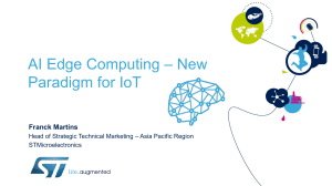 en.AI Edge Computing Paradigm IoT World Asia 2018
