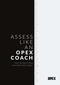Assess Like An OPEX Coach