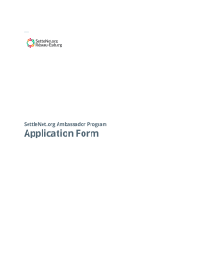 settlenet-ambassador-program-application-form