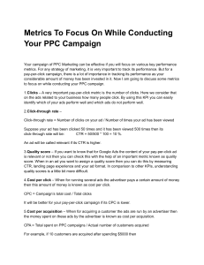 Metrics To Focus On While Conducting Your PPC Campaign (2)
