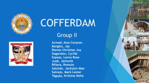 GROUP2 REPORT COFFERDAM