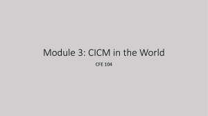 CFE 104 Module 3