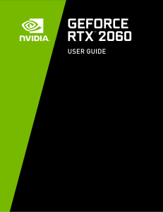 GEFORCE RTX 2060 User Guide