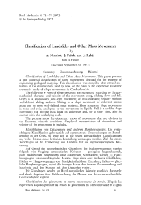 Nemčok1972 Article ClassificationOfLandslidesAndO