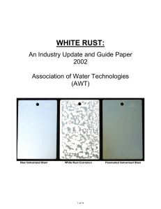 AWT White Rust Paper