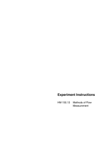 HM150.13e - V0.1 Methods of flow measurement (1)