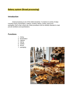 Bakery system