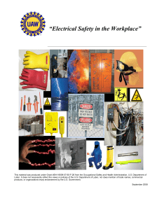 electrical safety manual