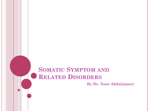somatic symptom