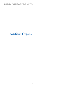 Artificial Organs - Gerald E. Miller