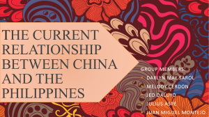 relationship between china and philippines
