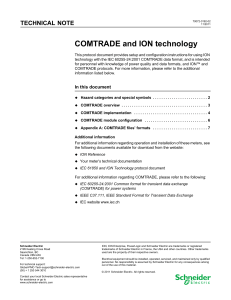 COMTRADE ION Technology