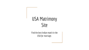USA-Matrimony-Site