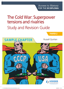 cold war textbook notes