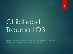 LO3 Childhood Trauma 2022 Student