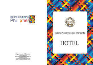 National Accommodation Standards for Hotels