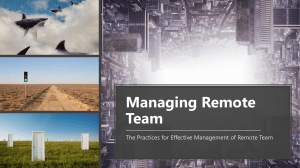Managing remote staff conference 542022