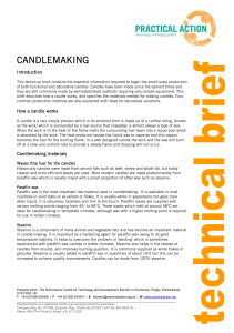 Candlemaking