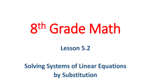 8th Grade Math 5.2