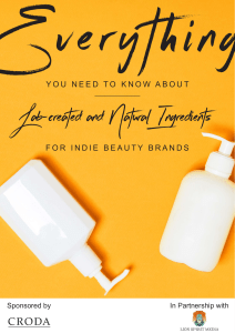 Everything You Need to Know About Lab created and Natural Ingredients Ebook