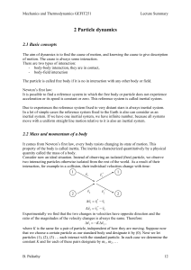 Particle Dynamics research paper 1