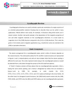 MS 22 Lecture 8