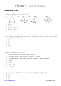 S3 ch4 Study of 3-D Figures Q