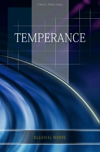 Temperance | Ellen G. White