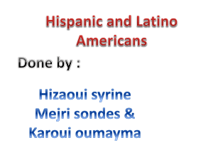 Hispanic and Latino Americans in the US