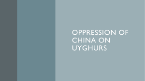 Oppressıon of Chına on Uyghurs